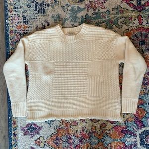 Madewell Cropped Textured Sweater